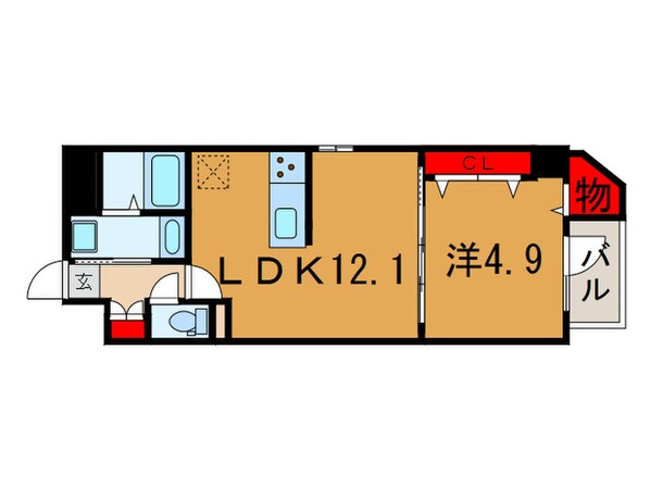 Grand Pere Nerima-WESTの物件間取画像